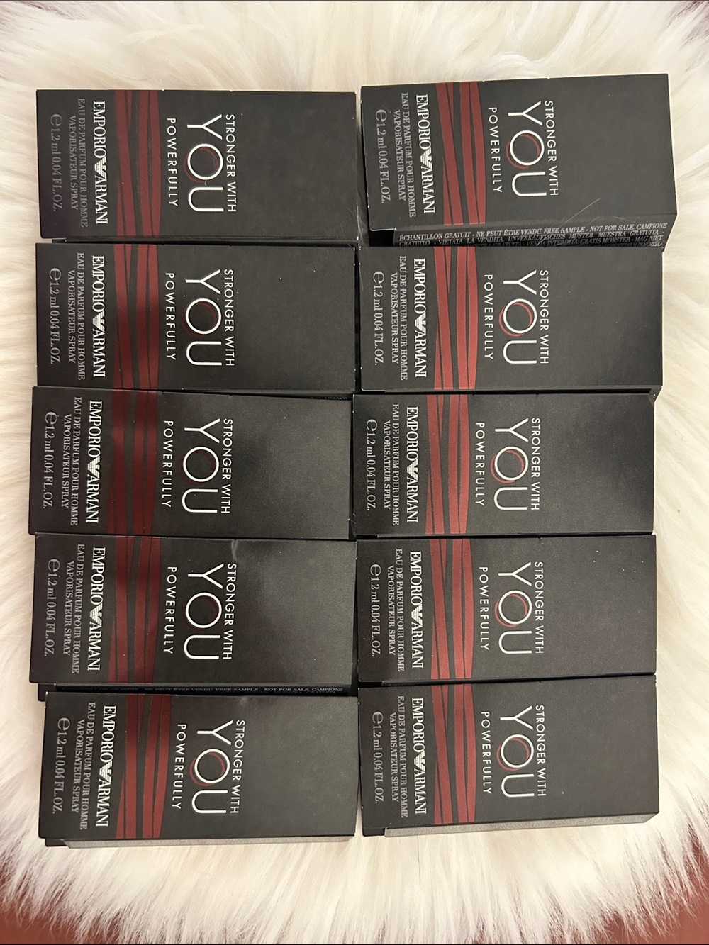 1.2mlx10 Emporio Armani Stronger With You men’s samples set